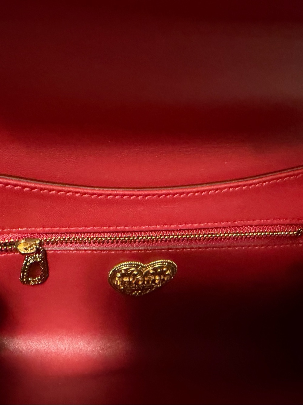Dolce & Gabbana red Devotion bag - Picture 6 of 8